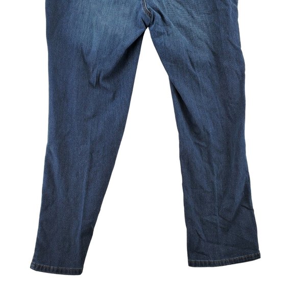 Lee Platinum Label Jeans Women's Boot Cut 5-Pocket Relaxed Fit Blue 12 - Picture 8 of 10